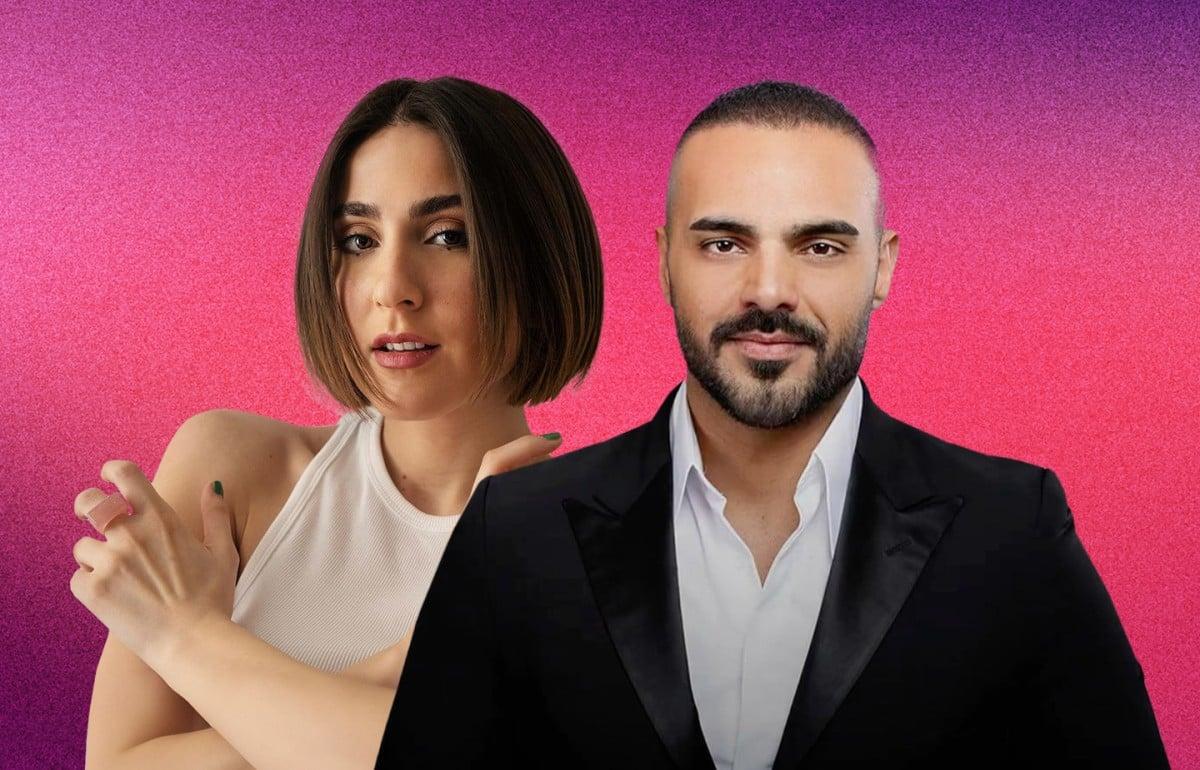 ماريلين نعمان وجوزيف عطية
