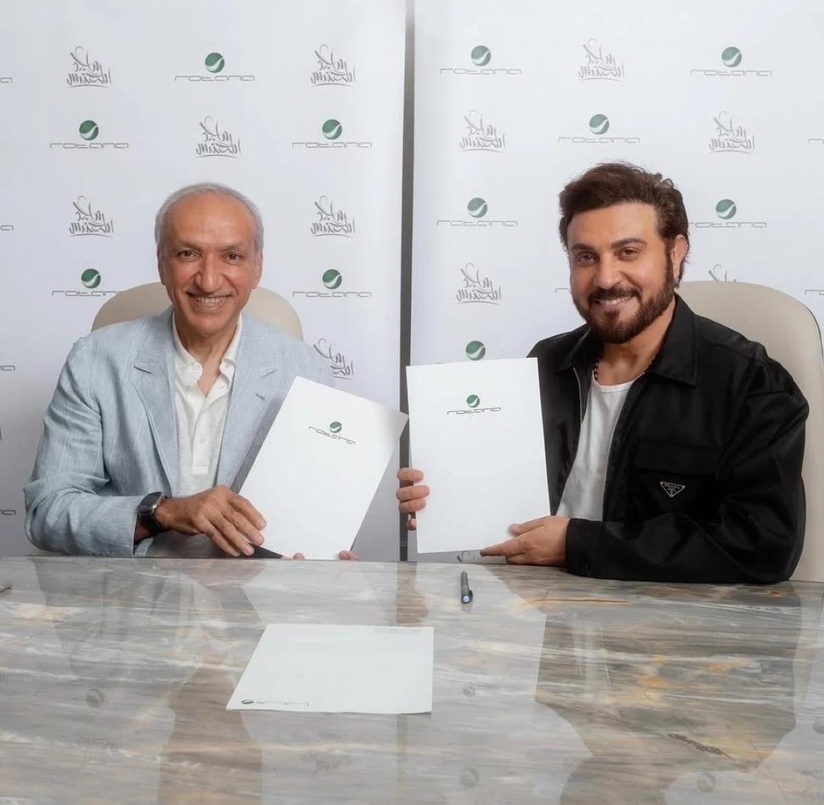تجديد عقد ماجد المهندس مع روتانا