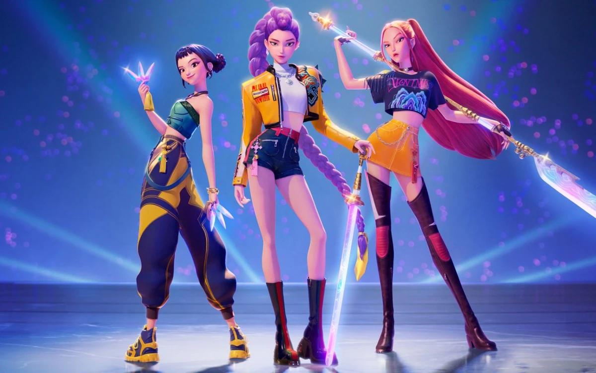 فيلم KPop Demon Hunters من إصدارات نتفليكس 