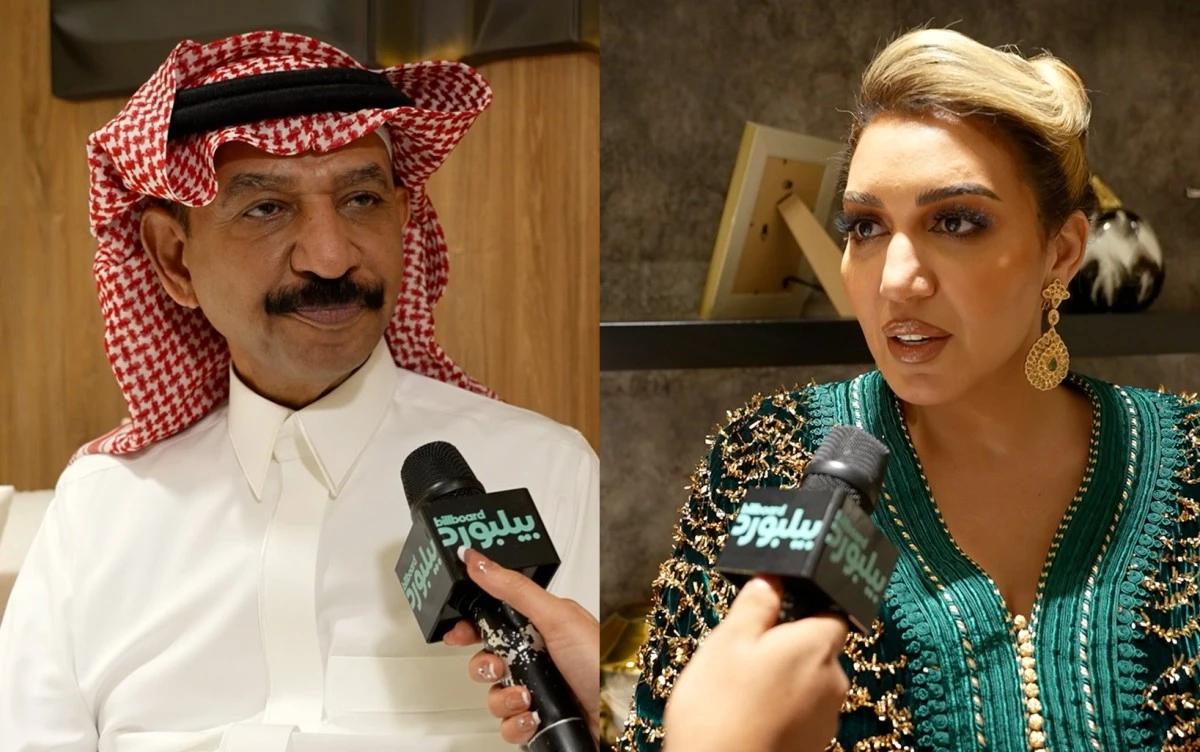 بيلبورد عربية مع عبادي الجوهر وأسماء لمنور في موسم جدة