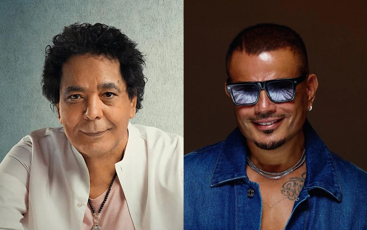 في عيد ميلادهما .. ما العوامل المشتركة في مسيرة الكينج محمد منير والهضبة عمرو دياب؟
