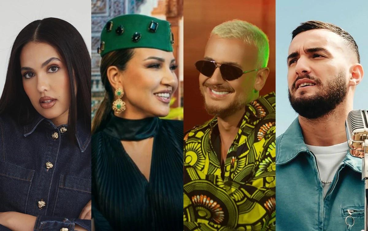 سعد لمجرد وزهير الهاوي وأسماء لمنور ومنال