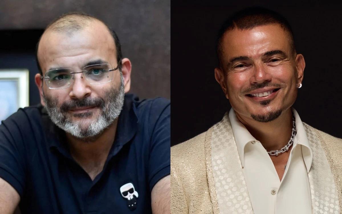 عمرو دياب وأيمن بهجت قمر 