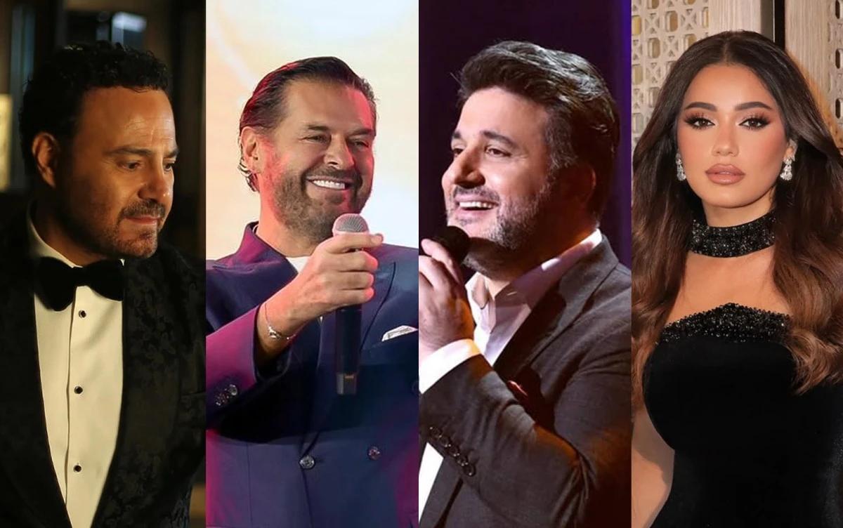 رحمة رياض وعاصي الحلاني وملحم زين وغيرهم: أبرز حفلات رأس السنة في بيروت