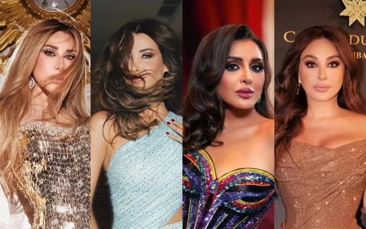 من نانسي عجرم إلى إليسا وأميمة طالب: أجمل إطلالات النجمات في حفلات عام 2025!