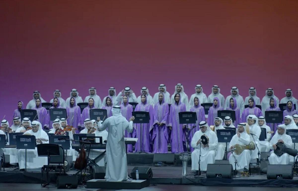 الأوركسترا السعودية والكورال الوطني على مسرح "مرايا" في العُلا