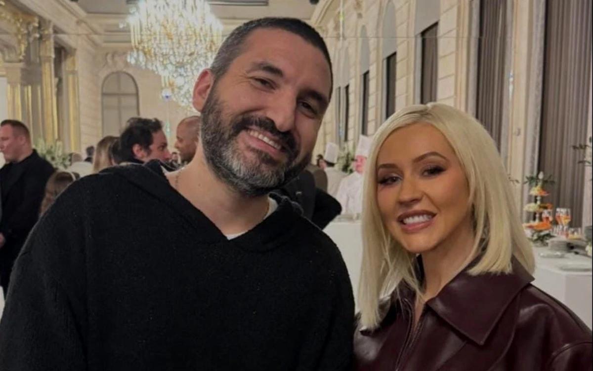 كريستينا أغيليرا وإبراهيم معلوف