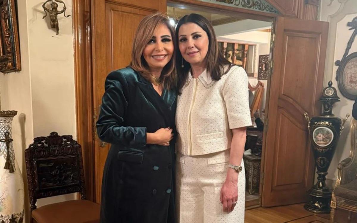 ماجدة الرومي ولميس الحديدي