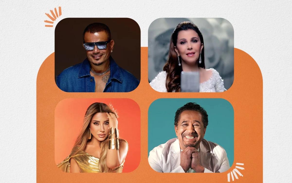 أولهم عمرو دياب.. 4 مغنيين لم يدخلوا عالم تترات المسلسلات