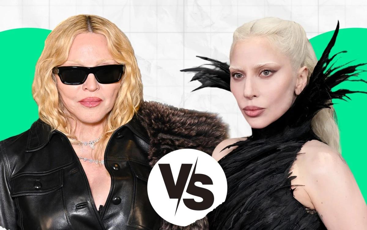 ليدي غاغا ومادونا