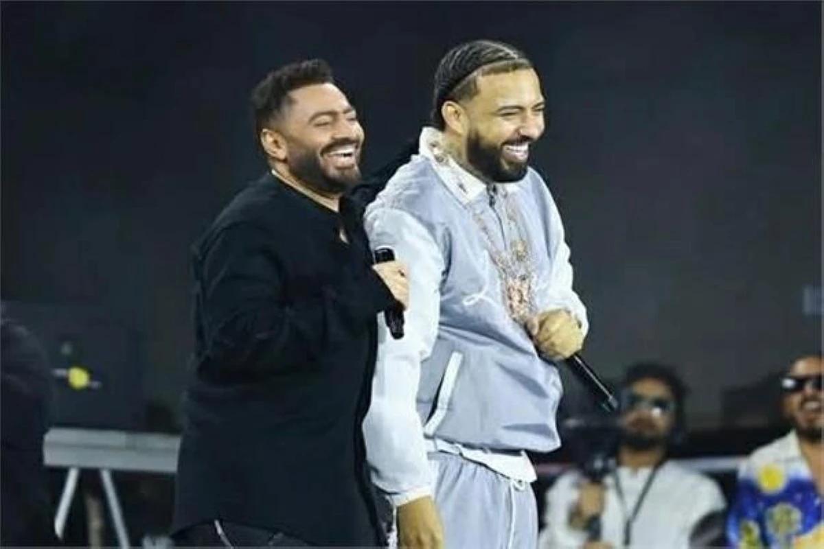 فرنش مونتانا وتامر حسني