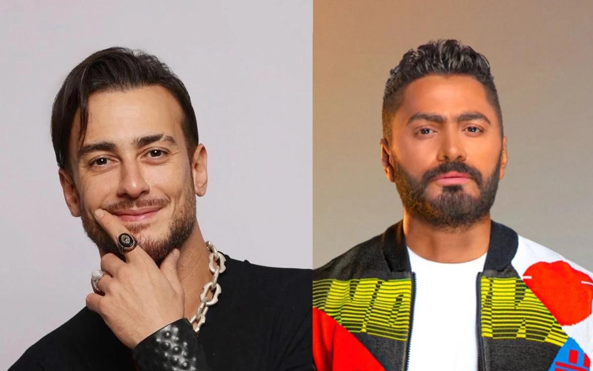 تامر حسني يكشف مصير الديو المنتظر مع سعد لمجرد