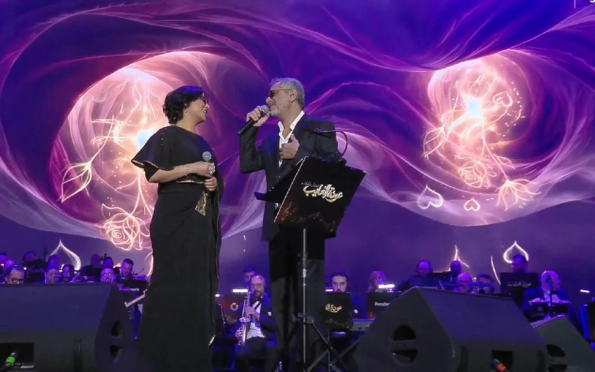 رسالة نوال إلى فضل شاكر وجمهوره من مسرح "عودة الغايب"
