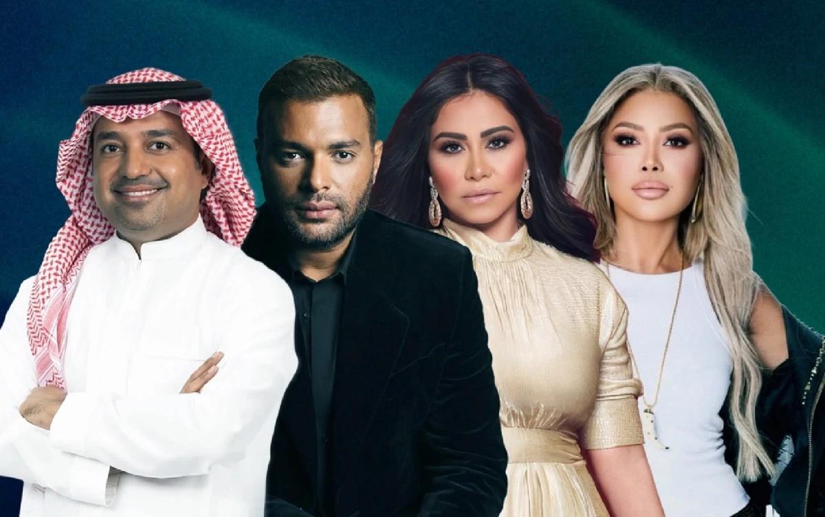 عودة فضل شاكر تجمع رسائل الحب من نجوم الفن