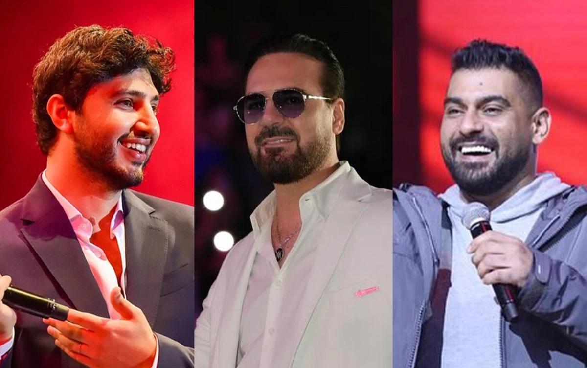 ليلة طربية تجمع بين وائل جسار وآدم ومحمد شاكر ضمن فعاليات موسم الرياض