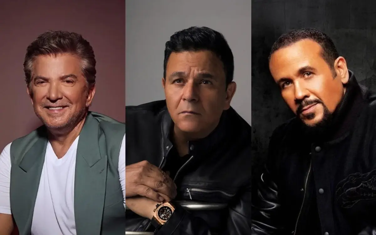 وليد توفيق ومحمد فؤاد وهشام عباس