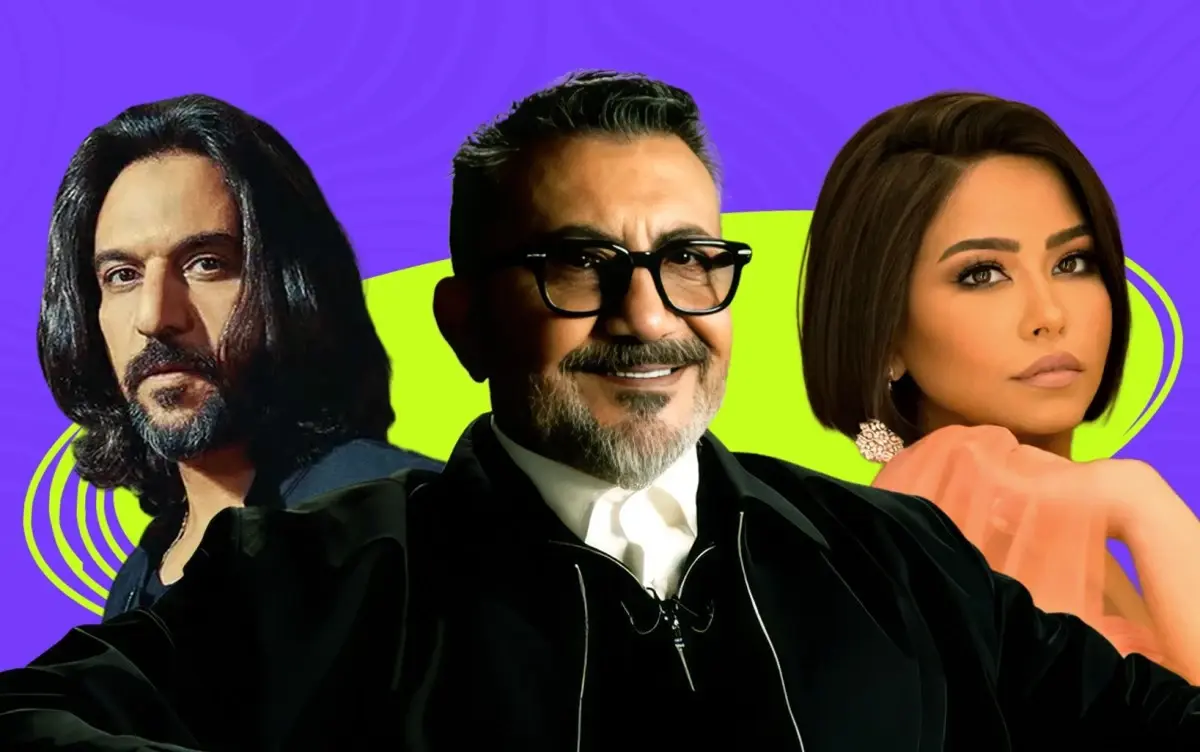 نصر محروس وبهاء سلطان وشيرين عبد الوهاب