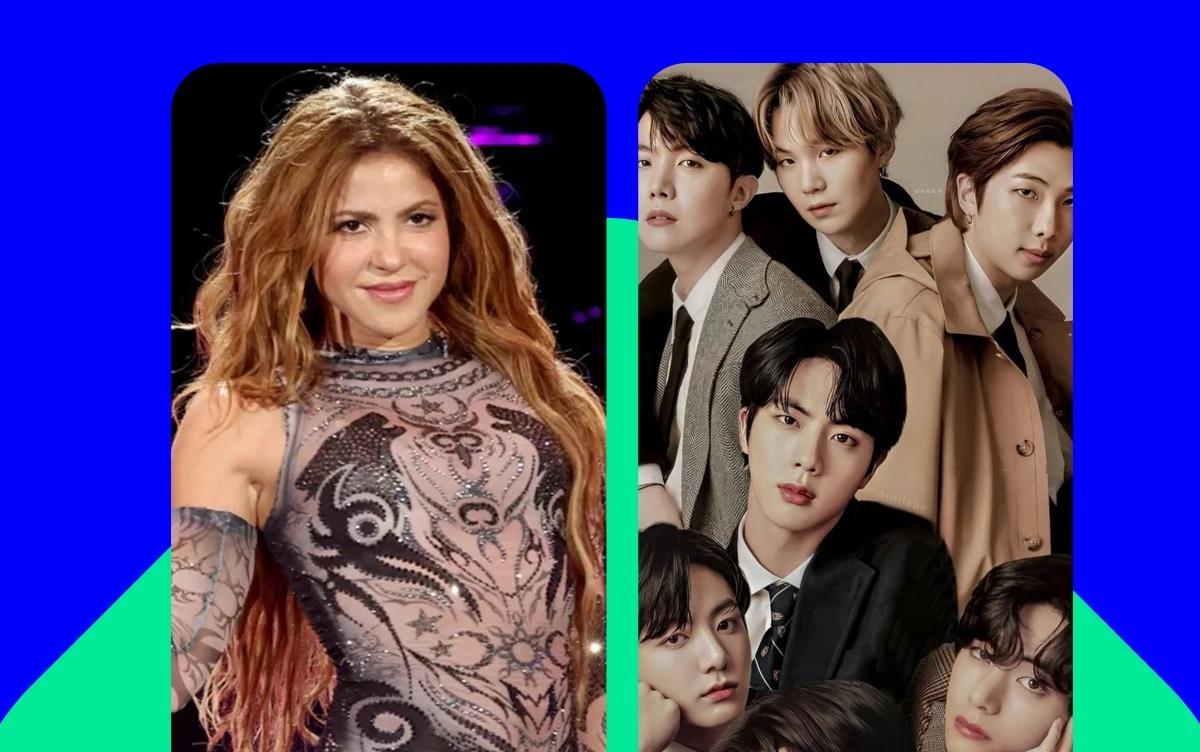 من بي-تي-إس إلى شاكيرا: أغاني غير إنجليزية تألقت على Billboard Hot 100