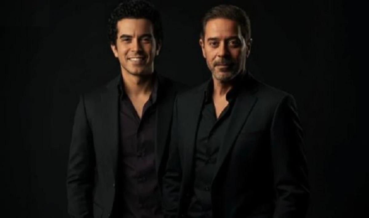 مدحت صالح وابنه أدهم